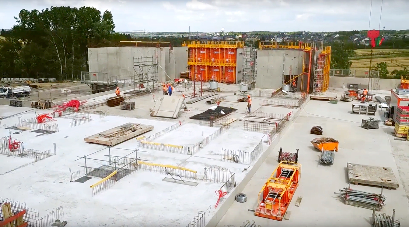 vidéo construction lycée francophone banche sateco