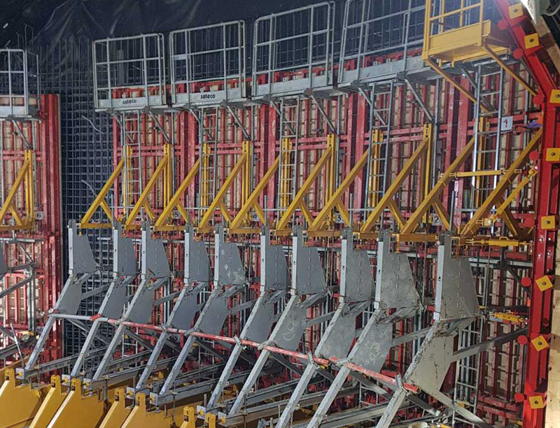 Construction Sateco chantier CERN