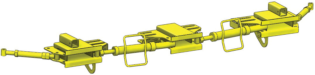 Un réglage du rayon optimisé avec boites et tendeurs de liaison et d’extrémité