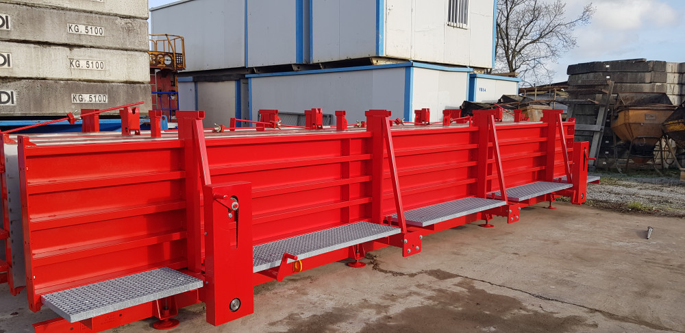 Moules de préfabrication de poutre SATECO