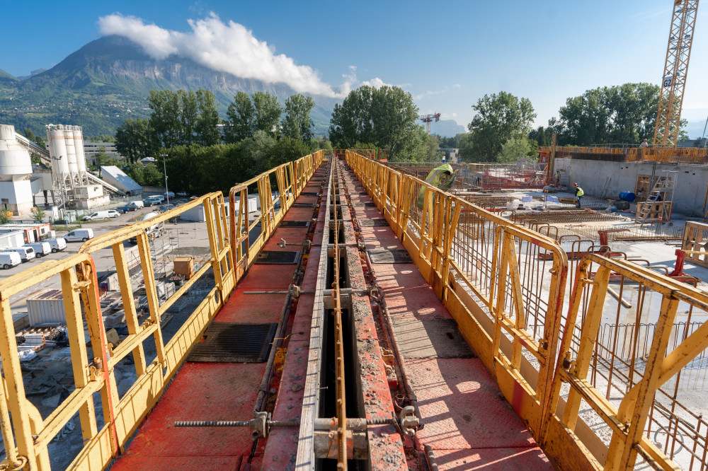 Chantier Archives départementales de l'Isère avec SATECO