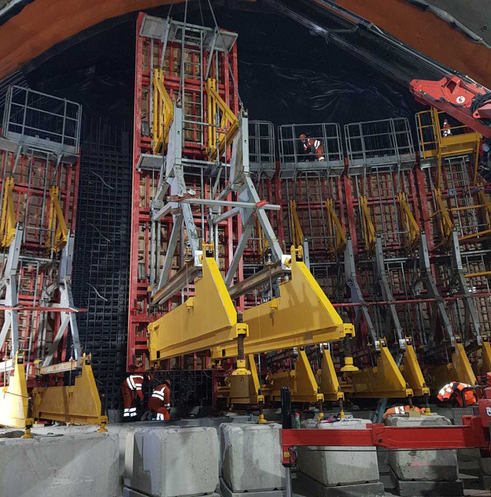 Construction Chantier CERN Sateco